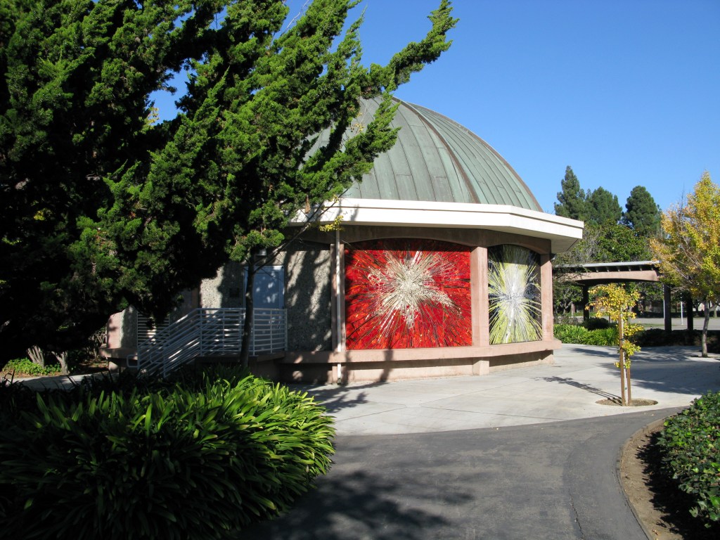 The planetarium building on the Chabot College campus